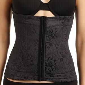 Maidenform Firm Control Shapewear Instant Slimmer Black Waist Corset 2X